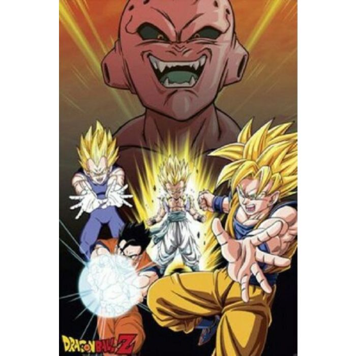 Poster - Dragon Ball Z - BUU vs Siyans | Mega City Incorporated