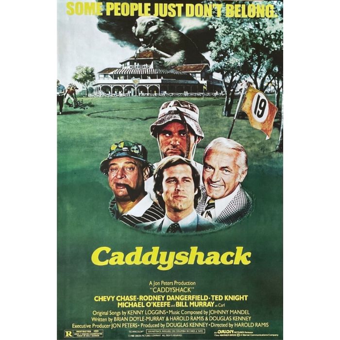 Poster - Caddyshack Movie Poster Golf Classic | Mega City Incorporated