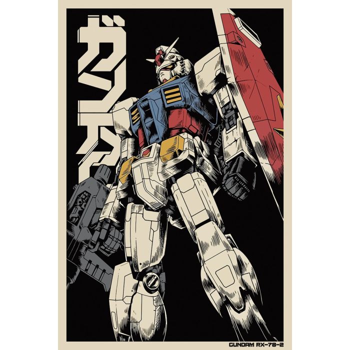 Poster - Gundam RX -78-2 | Mega City Incorporated