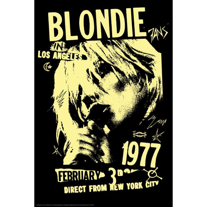 Poster - Blondie - Los Angeles | Mega City Incorporated