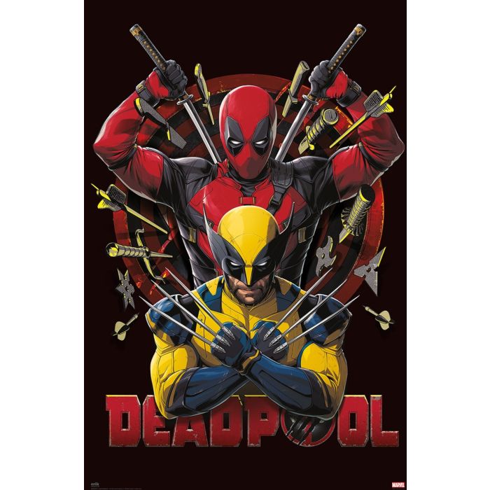 Poster - Deadpool & Wolverine - Target | Mega City Incorporated