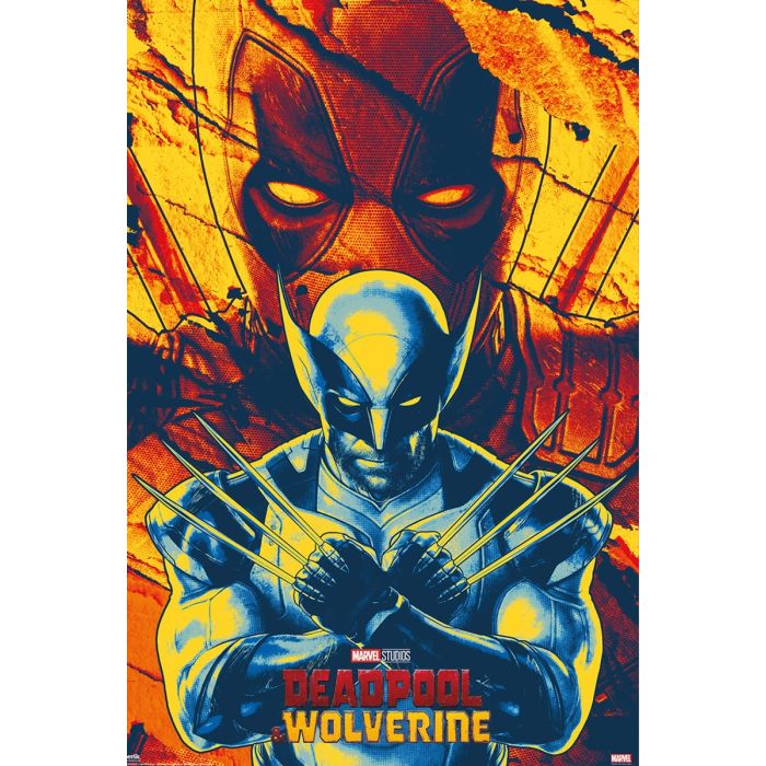 Poster - Deadpool & Wolverine - Movie Poster Art | Mega City Incorporated