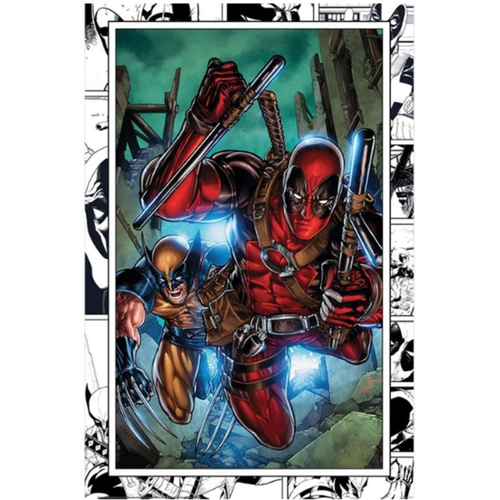 Poster - Deadpool & Wolverine Comic | Mega City Incorporated