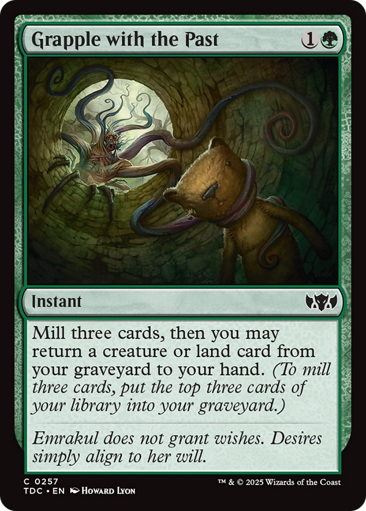 Grapple with the Past [Tarkir: Dragonstorm Commander] | Mega City Incorporated