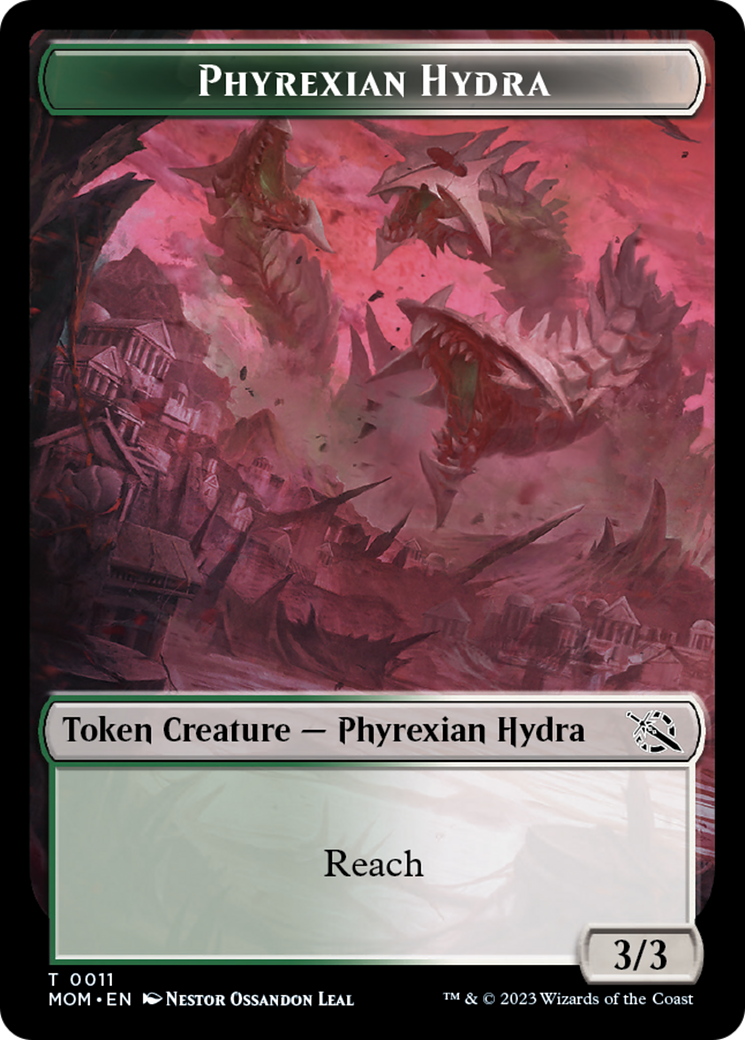 Phyrexian Hydra Token (11) [March of the Machine Tokens] | Mega City Incorporated