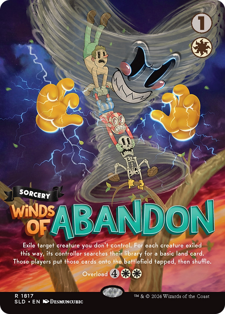 Winds of Abandon (Rainbow Foil) [Secret Lair Drop Series] | Mega City Incorporated
