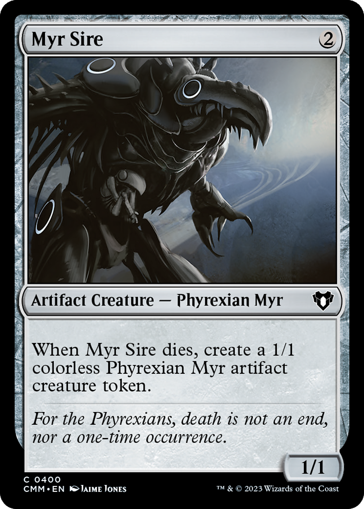 Myr Sire [Commander Masters] | Mega City Incorporated