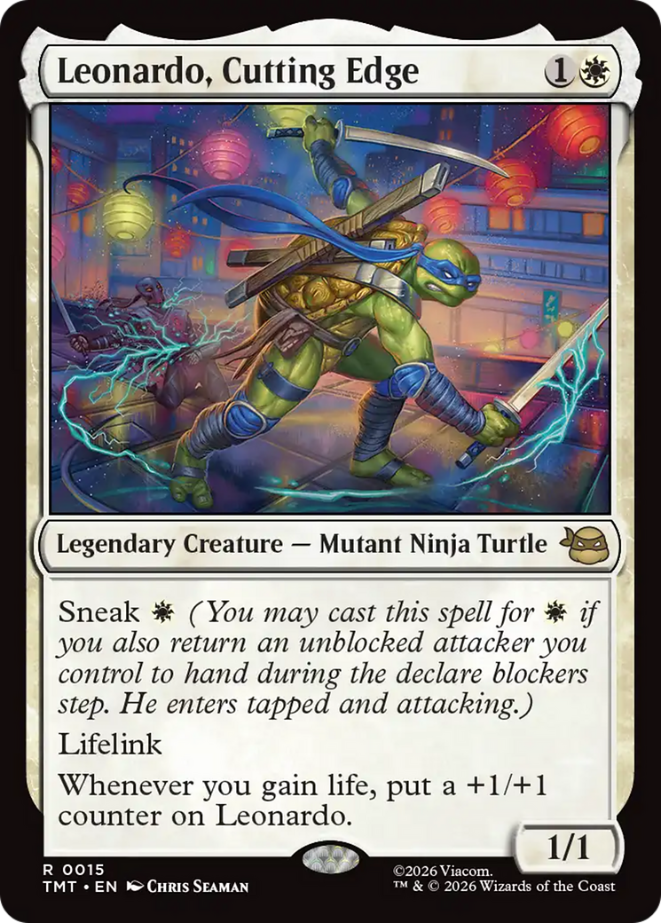 Leonardo, Cutting Edge [Teenage Mutant Ninja Turtles] | Mega City Incorporated
