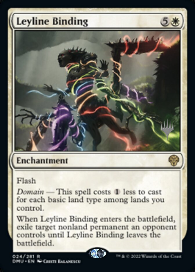 Leyline Binding (Promo Pack) [Dominaria United Promos] | Mega City Incorporated