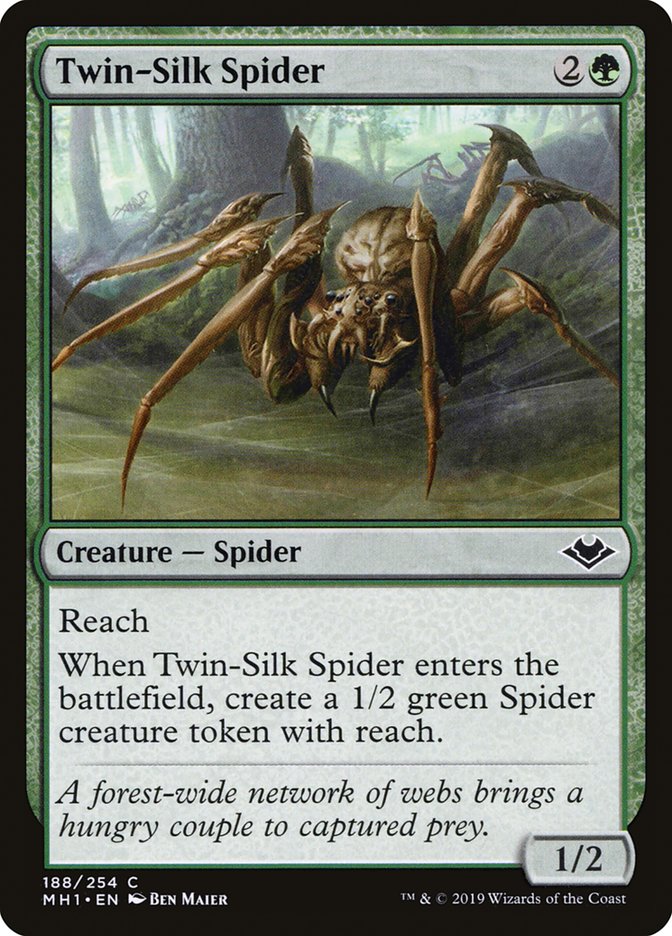 Twin-Silk Spider [Modern Horizons] | Mega City Incorporated