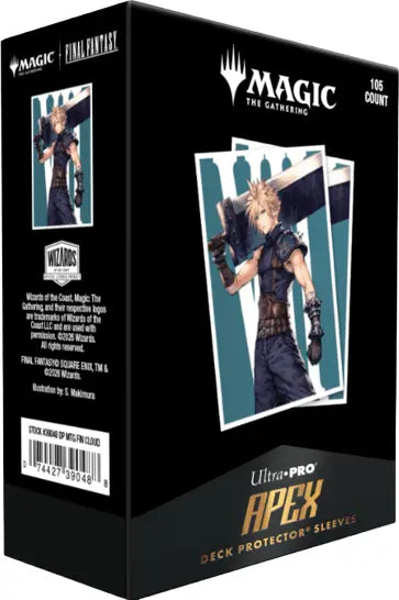Ultra PRO MTG APEX Sleeves Final Fantasy Cloud Ex-SOLDIER | Mega City Incorporated
