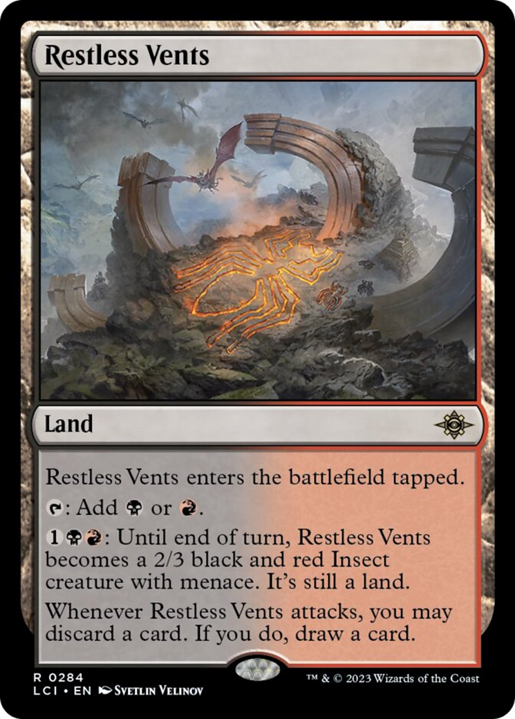 Restless Vents [The Lost Caverns of Ixalan] | Mega City Incorporated