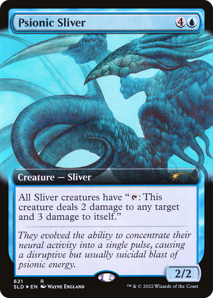 Psionic Sliver (Extended Art) [Secret Lair Drop Promos] | Mega City Incorporated