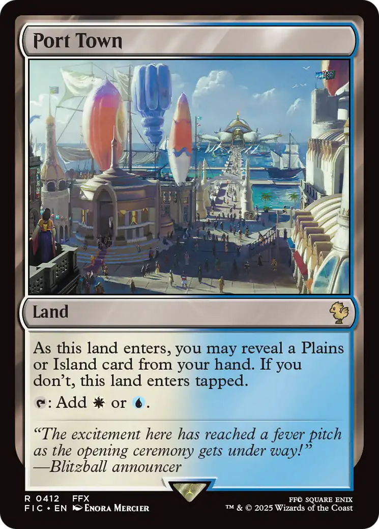 Port Town [FINAL FANTASY Commander] | Mega City Incorporated