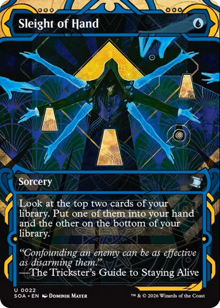 Sleight of Hand [Secrets of Strixhaven: Mystical Archive] | Mega City Incorporated
