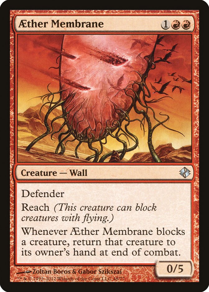 Aether Membrane [Duel Decks: Venser vs. Koth] | Mega City Incorporated