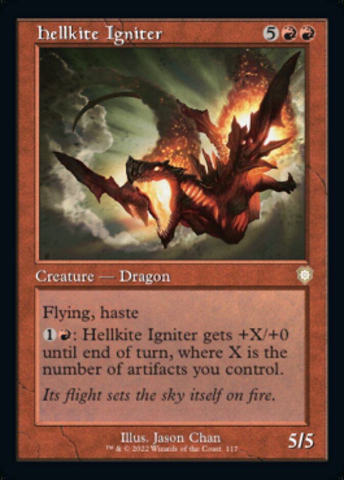Hellkite Igniter (Retro) [The Brothers' War Commander] | Mega City Incorporated