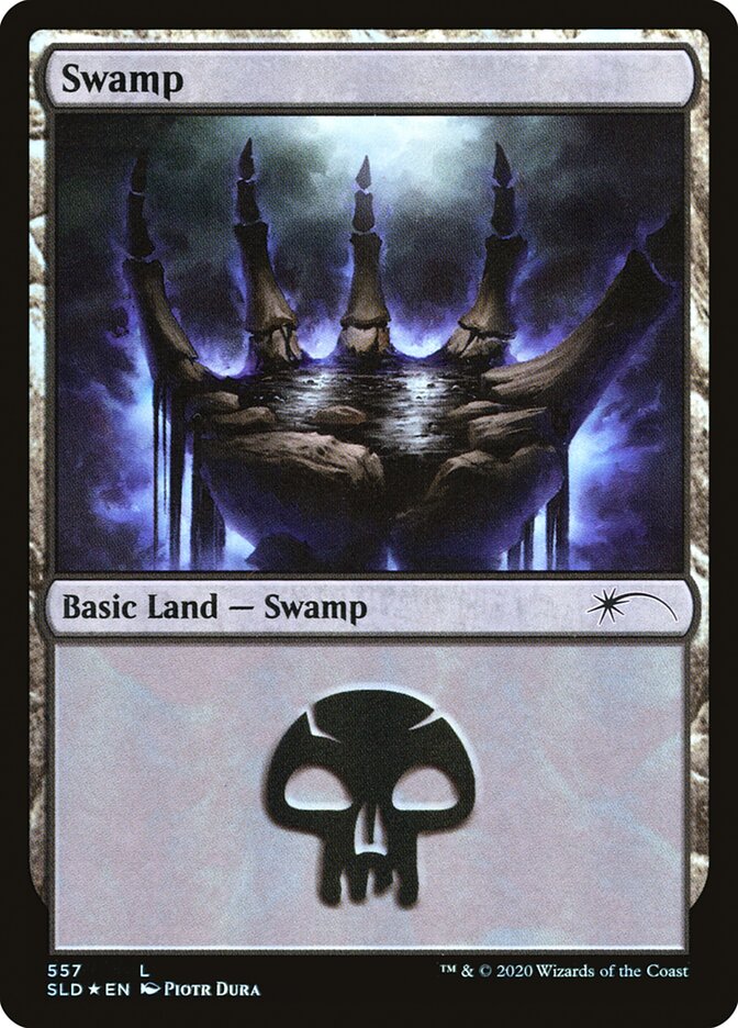 Swamp (Discarding) (557) [Secret Lair Drop Promos] | Mega City Incorporated