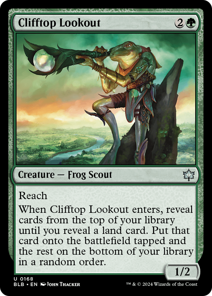 Clifftop Lookout [Bloomburrow] | Mega City Incorporated