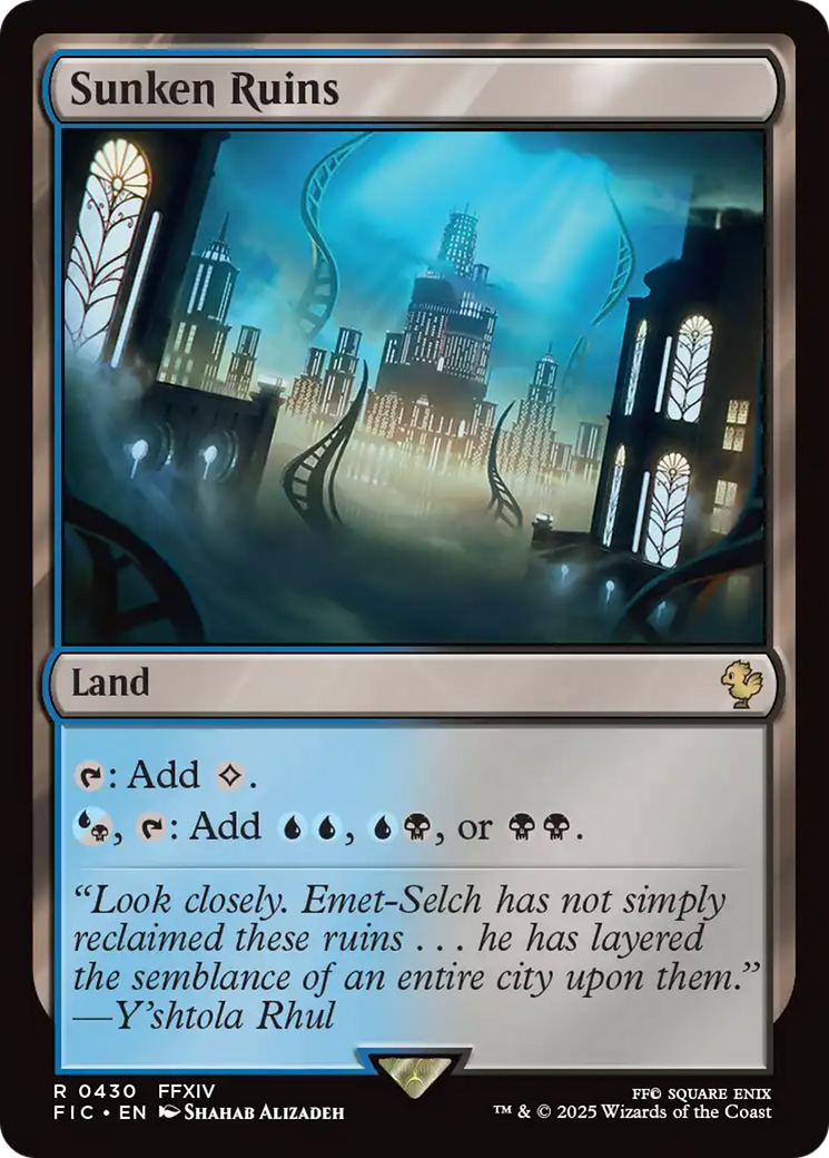 Sunken Ruins [FINAL FANTASY Commander] | Mega City Incorporated