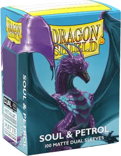 Dragon Shield Sleeves Matte Dual Soul & Petrol | Mega City Incorporated