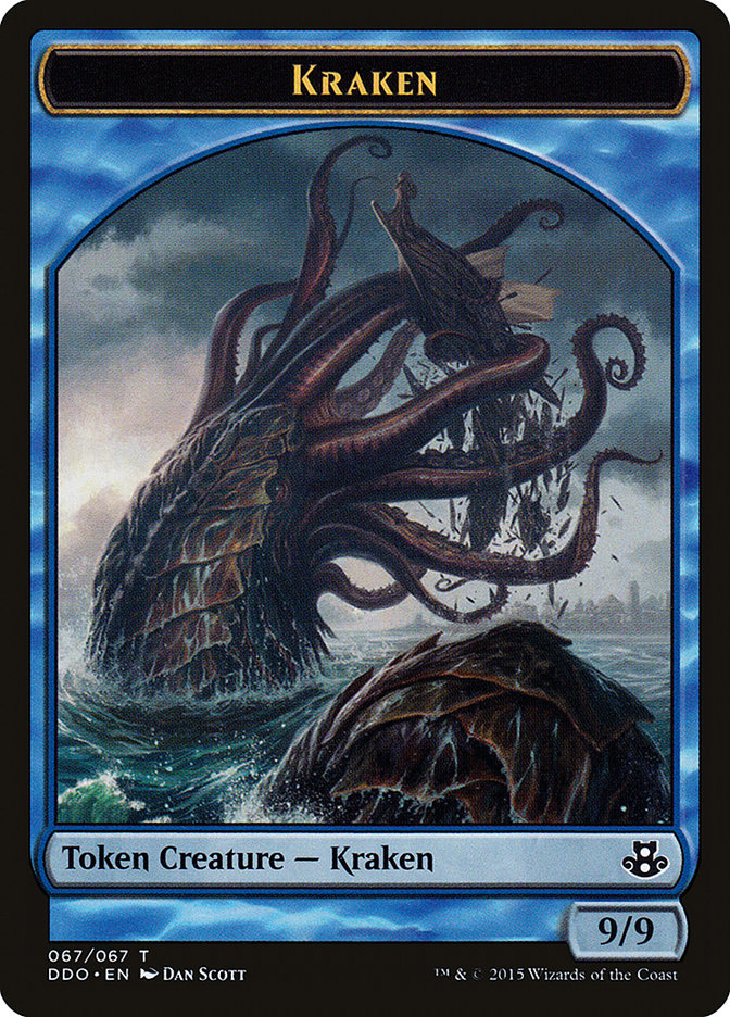 Kraken Token [Duel Decks: Elspeth vs. Kiora] | Mega City Incorporated