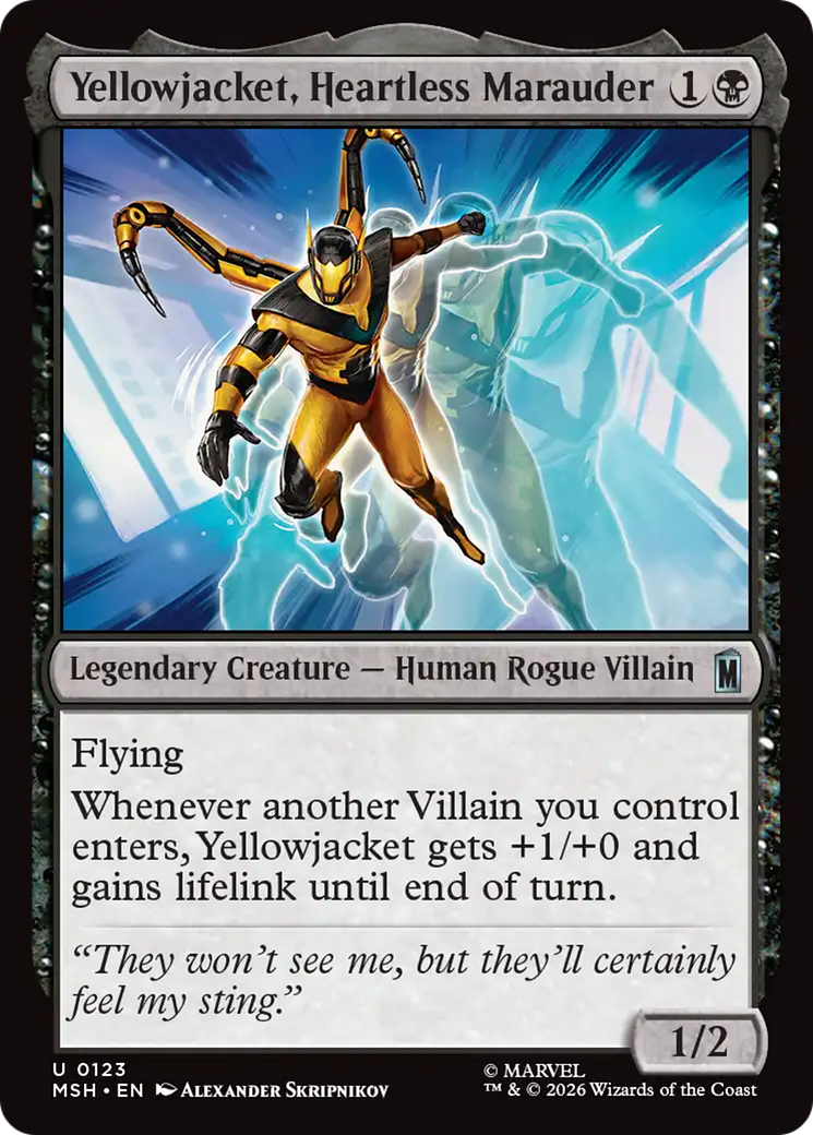 Yellowjacket, Heartless Marauder [Marvel Super Heroes] | Mega City Incorporated