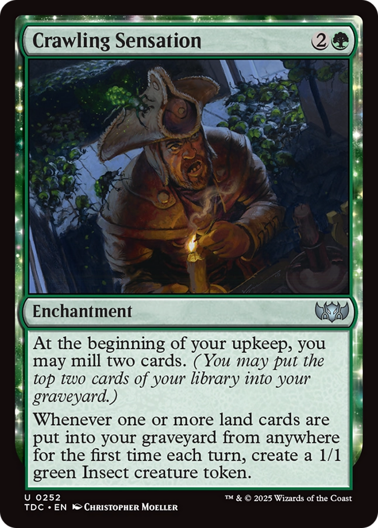 Crawling Sensation [Tarkir: Dragonstorm Commander] | Mega City Incorporated
