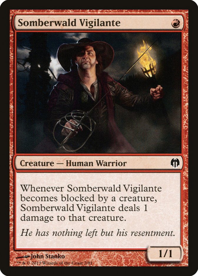 Somberwald Vigilante [Duel Decks: Heroes vs. Monsters] | Mega City Incorporated