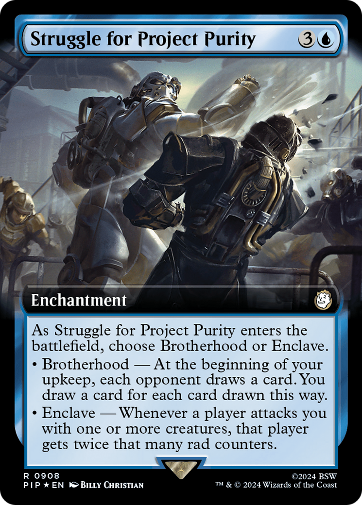 Struggle for Project Purity (Extended Art) (Surge Foil) [Fallout] | Mega City Incorporated