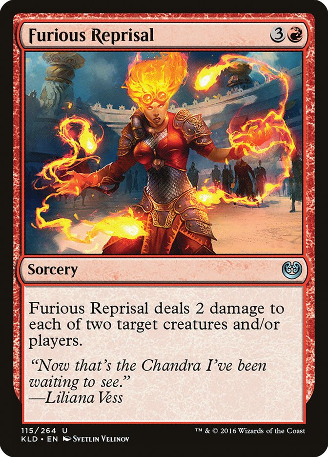 Furious Reprisal [Kaladesh] | Mega City Incorporated