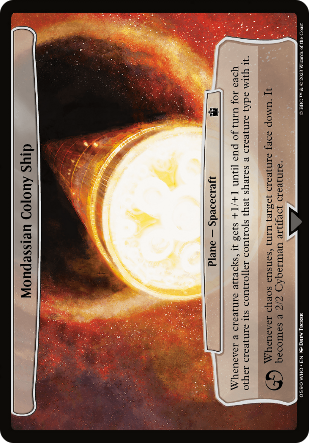 Mondassian Colony Ship [Doctor Who] | Mega City Incorporated