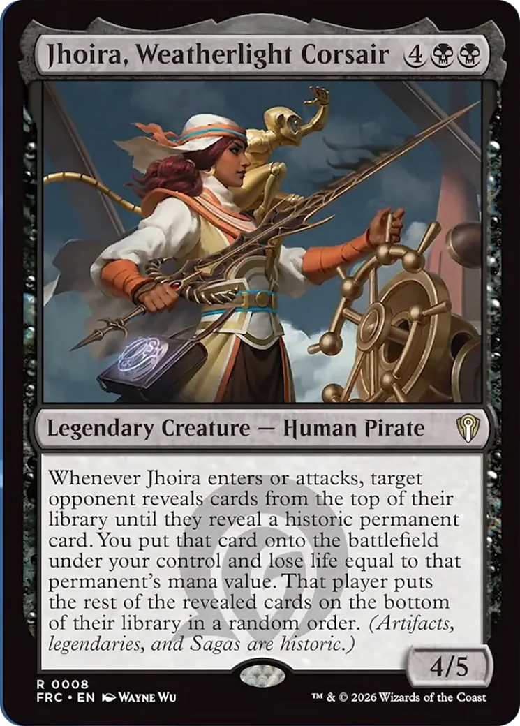 Jhoira, Weatherlight Corsair [Reality Fracture Commander] | Mega City Incorporated