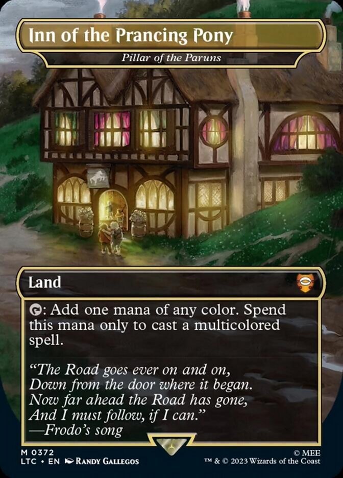 Inn of the Prancing Pony - Pillar of the Paruns [The Lord of the Rings: Tales of Middle-Earth Commander] | Mega City Incorporated