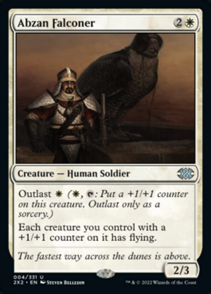 Abzan Falconer [Double Masters 2022] | Mega City Incorporated