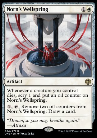 Norn's Wellspring (Promo Pack) [Phyrexia: All Will Be One Promos] | Mega City Incorporated