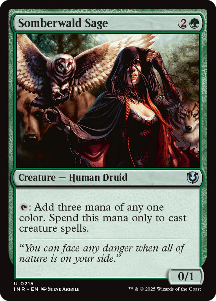 Somberwald Sage [Innistrad Remastered] | Mega City Incorporated