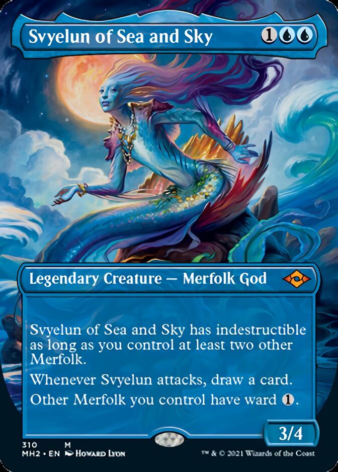 Svyelun of Sea and Sky (Borderless Alternate Art) [Modern Horizons 2] | Mega City Incorporated