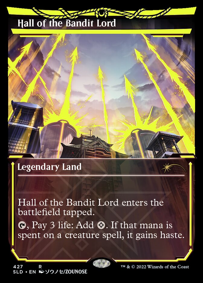 Hall of the Bandit Lord (Neon Ink Yellow) [Secret Lair Drop Series] | Mega City Incorporated