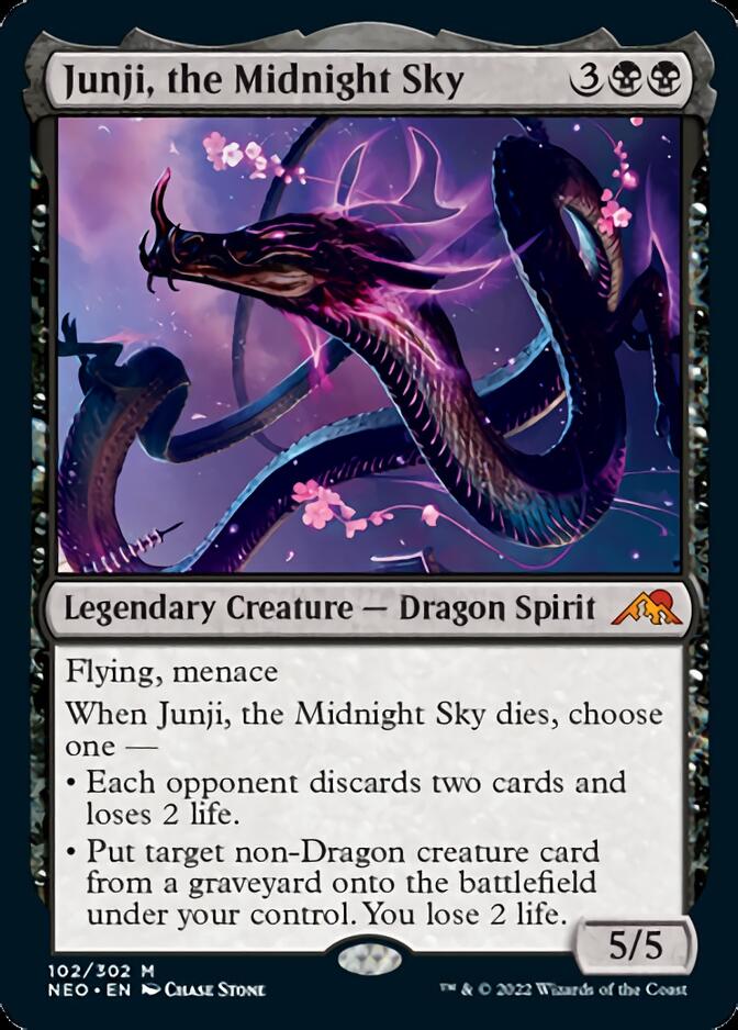 Junji, the Midnight Sky [Kamigawa: Neon Dynasty] | Mega City Incorporated