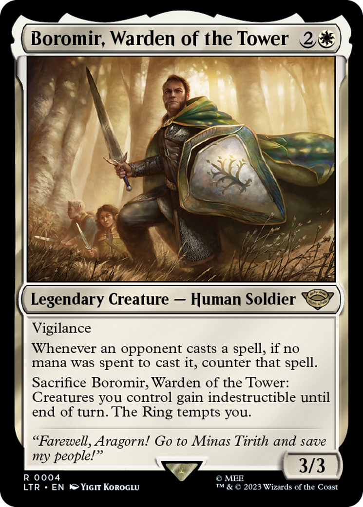 Boromir, Warden of the Tower [The Lord of the Rings: Tales of Middle-Earth] | Mega City Incorporated