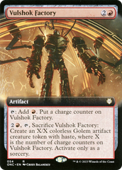 Vulshok Factory (Extended Art) [Phyrexia: All Will Be One Commander] | Mega City Incorporated