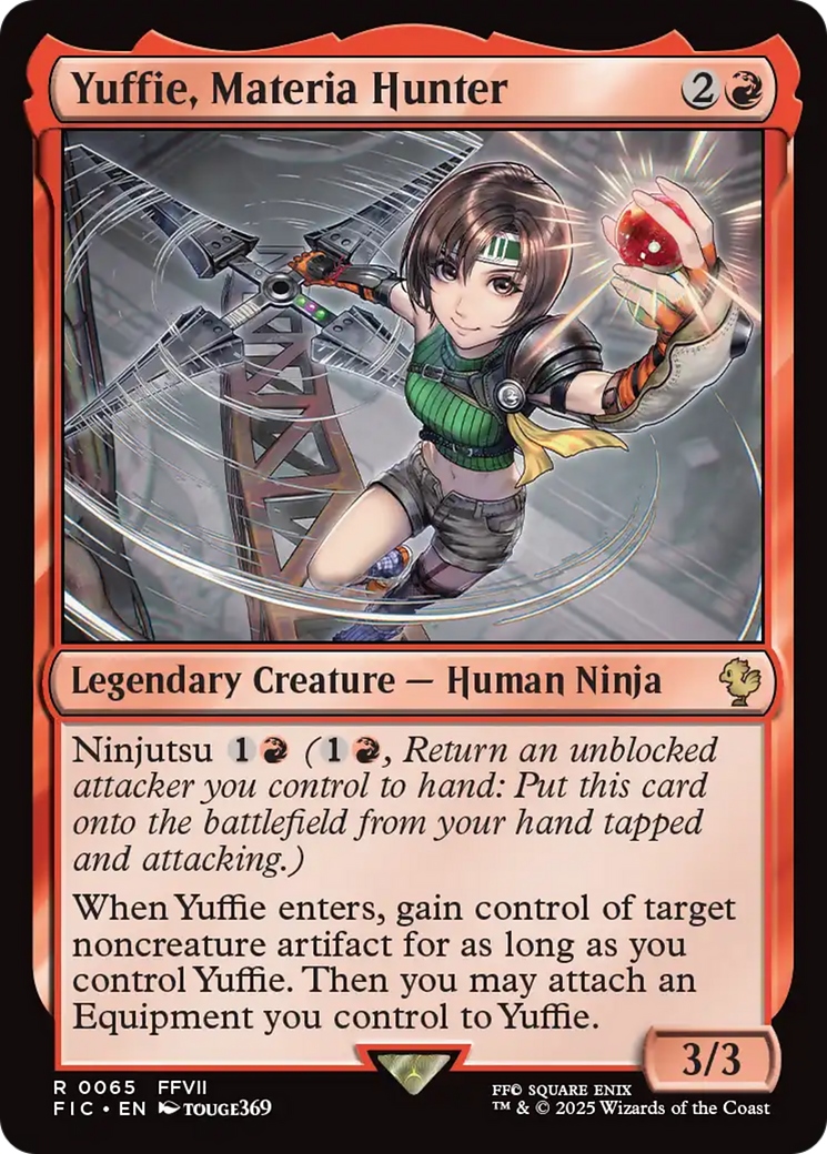 Yuffie, Materia Hunter [FINAL FANTASY Commander] | Mega City Incorporated