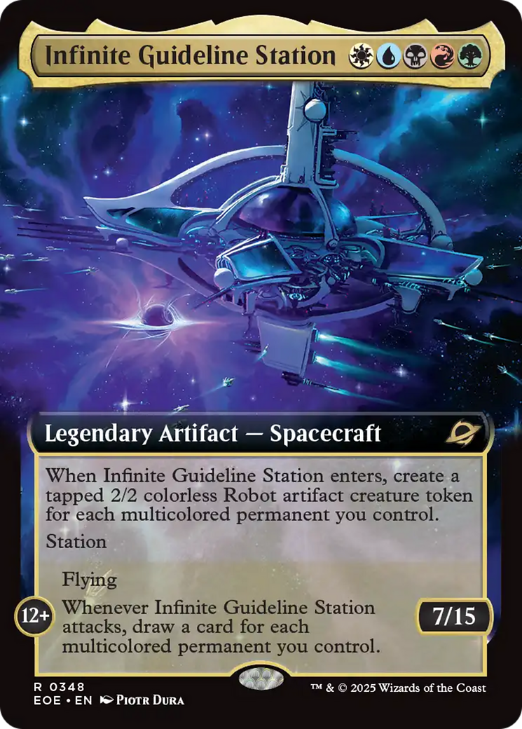 Infinite Guideline Station (Extended Art) [Edge of Eternities] | Mega City Incorporated