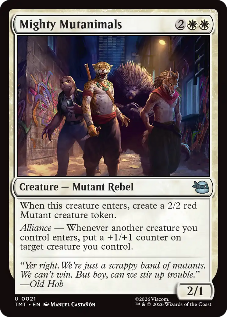Mighty Mutanimals [Teenage Mutant Ninja Turtles] | Mega City Incorporated