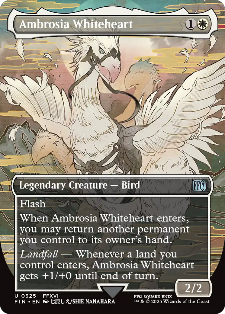 Ambrosia Whiteheart (Borderless) [FINAL FANTASY] | Mega City Incorporated