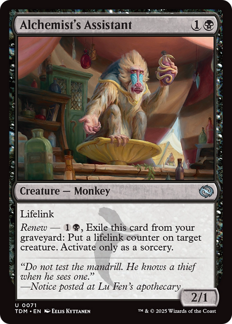 Alchemist's Assistant [Tarkir: Dragonstorm] | Mega City Incorporated