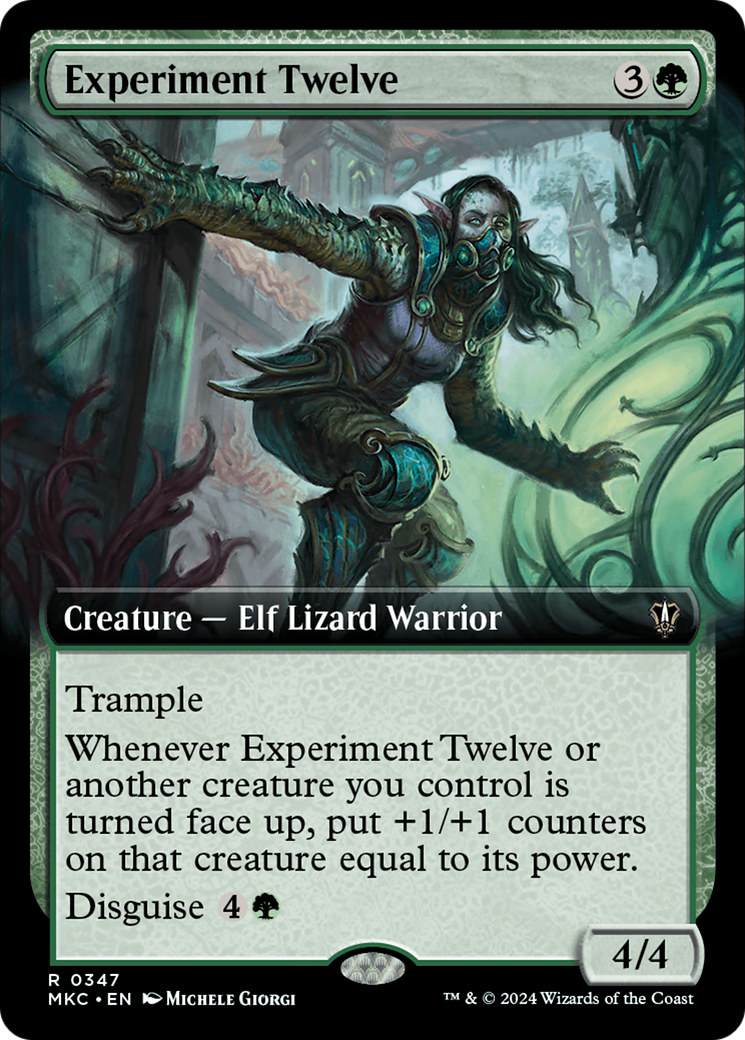 Experiment Twelve (Extended Art) [Murders at Karlov Manor Commander] | Mega City Incorporated