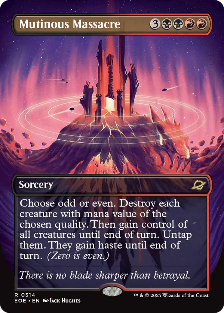 Mutinous Massacre (Borderless) [Edge of Eternities] | Mega City Incorporated