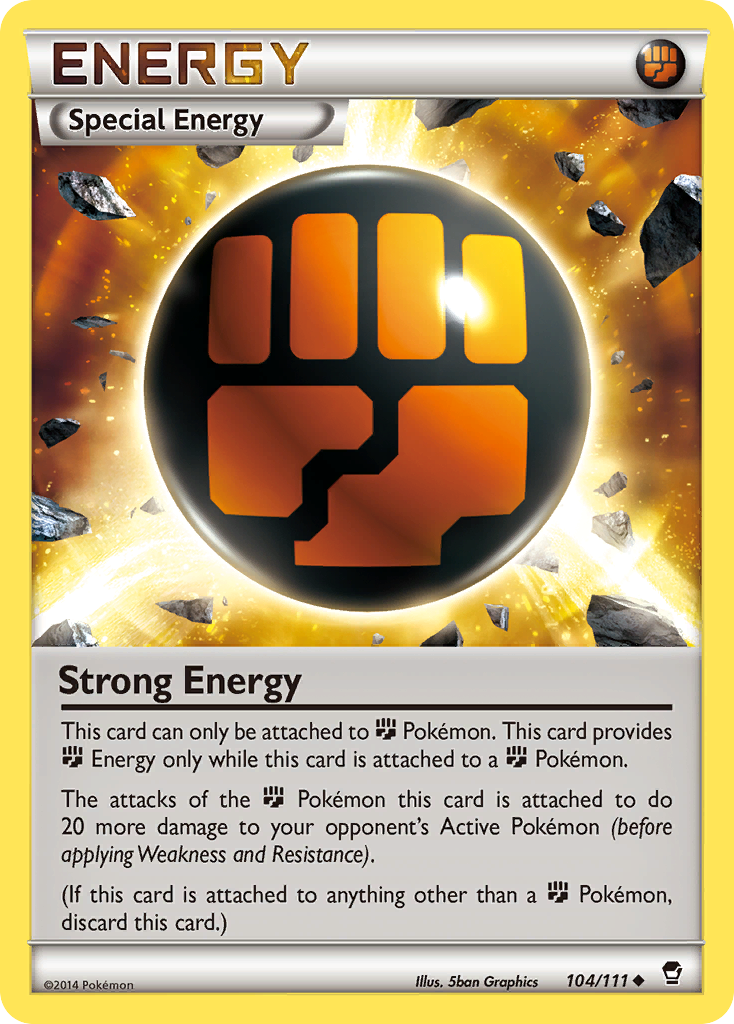 Strong Energy (104/111) [XY: Furious Fists] | Mega City Incorporated